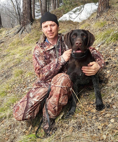 Дратхаар, Егермастер Шарк, ID по базе HuntDogs.Ru: 43192